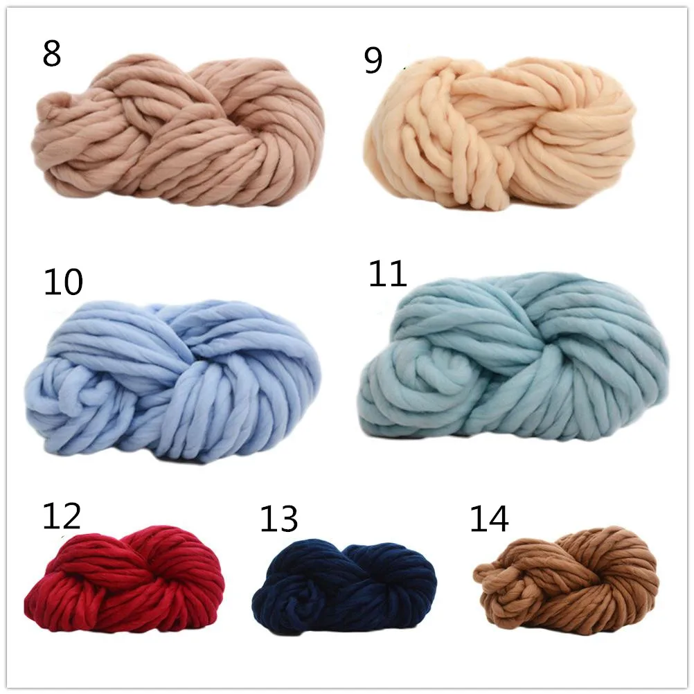250g DIY Chunky Woolen Yarn Iceland Knitting Wool Handmade Comfortable