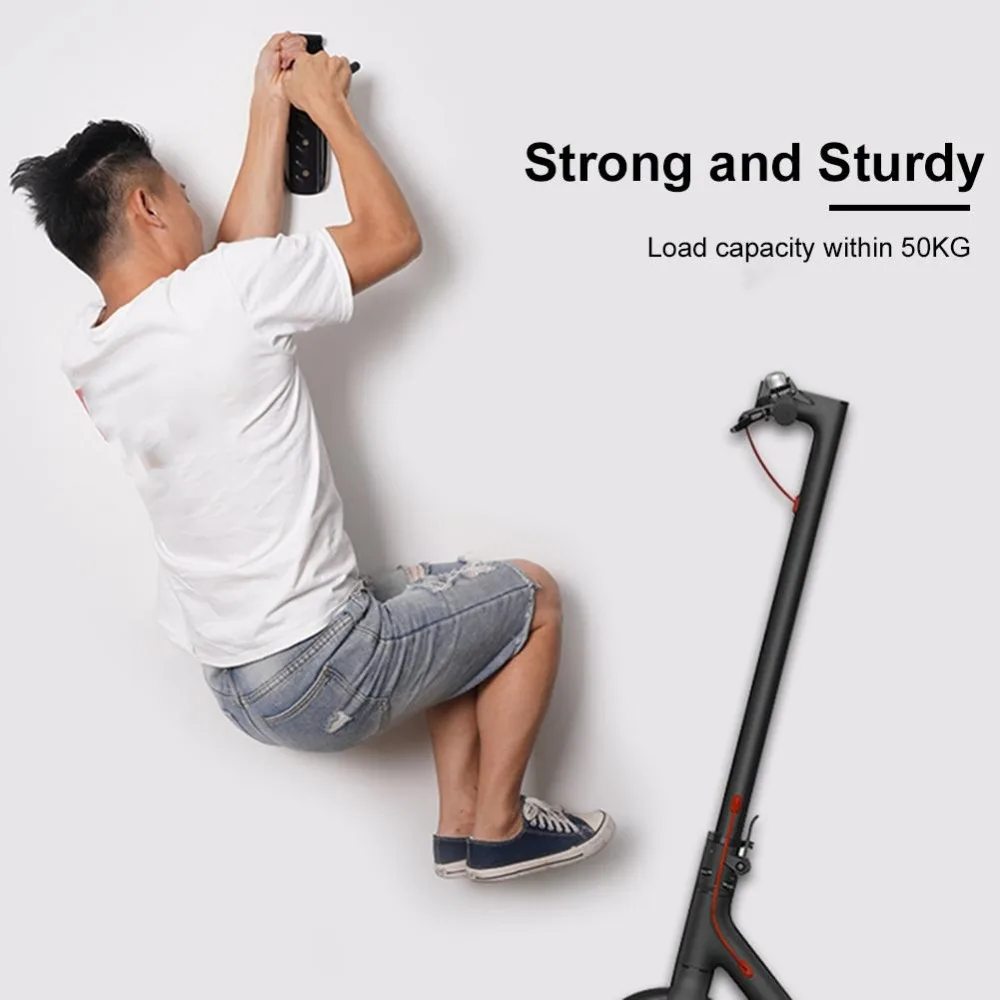 Настенная вешалка для электрического скутера Xiaomi M365, подвесная стойка для хранения, крючок для скутера, скейтборда, велосипедная часть