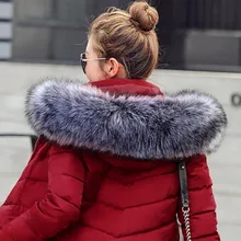 Зимняя женская накидка из искусственного меха Зимний теплый шарф меховой воротник красивые аксессуары шаль зимние подарки искусственный Лисий мех Новинка