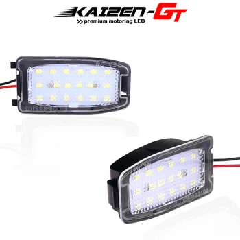 

White 18-SMD LED Under Side Mirror Puddle Courtesy Lights For Land Rover Range Rover Sport, Discovery LR2 LR3, Freelander LR4