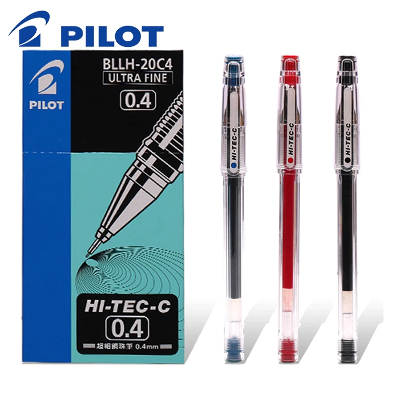 6 шт пилот HI-TEC-C гелевая ручка BLLH-20C3 BLLH-20C4 BLLH-20C5 0,3 мм 0,4 мм 0,5 мм 0,25 мм финансовых ручка Япония