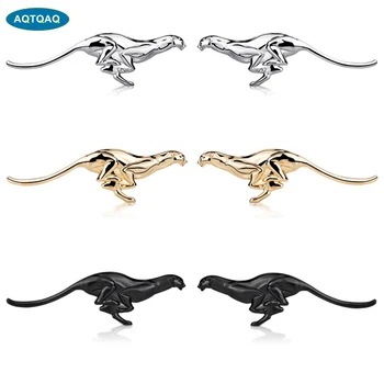 

1Pcs 3D Car Stickers and Decals Metal Leopard Badge Decoration Universal For Most Cars