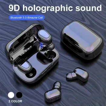 

L21 True HIFI Wireless Bluetooth 5.0 Headset Sport Headphone Charging 3D Earbuds Portable Magnetic Headset Box Stereo Twins O0W7
