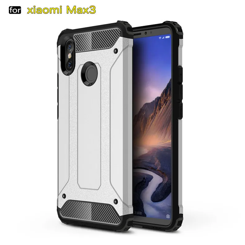 Чехол для телефона Xiaomi 9 9se 8 Explorer Mix3 Max3 Redmi Note4 4X K20 Pro GO 6 6A TPU PC анти-падение грязеотталкивающая задняя крышка - Цвет: Silver