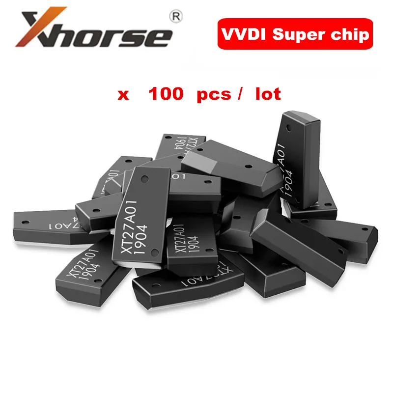 Оригинальный Xhorse VVDI Super Chip XT27A01/XT27A66 работает с Mini Key Tool 100 шт.| |