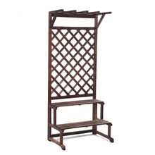 Деревянная полка для цветов, многоэтажная лестница для посадки, твердая деревянная сетка, полки для цветочных горшков, для помещений, для гостиной, стойка для хранения цветов