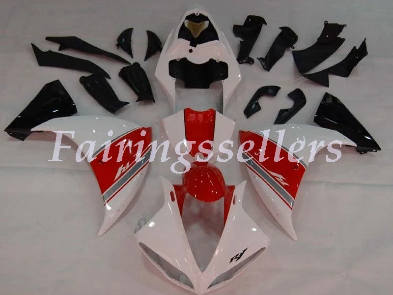 YZF-R1 White & Red R1 (2009-2012)