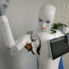 Робот развивающий проект умный аэропорт приветственный робот приемный сервис-ориентированный голосовой приветственный робот