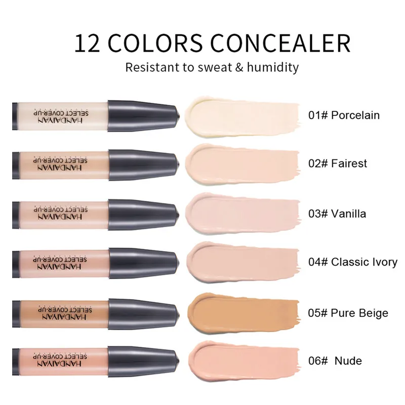 Консилер для глаз крем основа макияжа стойкий консилер легко носить макияж