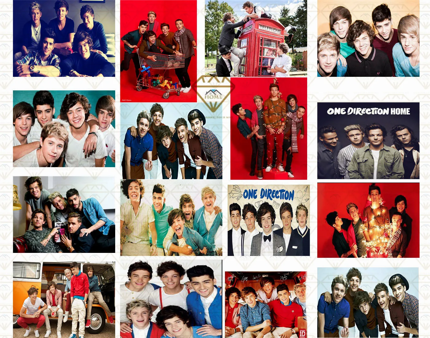 Алмазная живопись One Direction Group Набор для вышивки крестиком картина с портретом 5D
