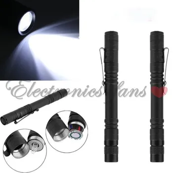 

CREE XPE-R3 LED Pen Flashlight 1000 Lumens Lamp Mini AAA Penlight Flashlight Torch Pocket Light Daily Life Waterproof Aluminum