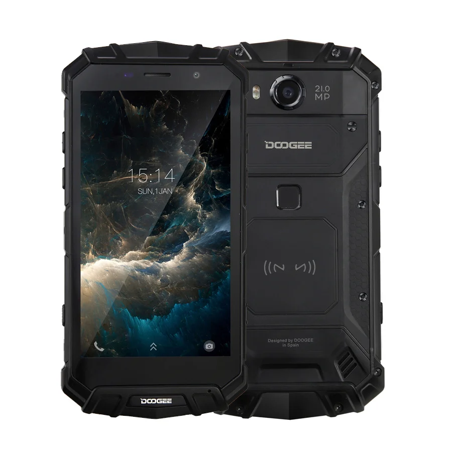  DOOGEE S60 Lite IP68 Rugged Wireless Charge 4GB 32GB 5580mAh 12V2A Quick Charge Octa Core 5.2'' FHD