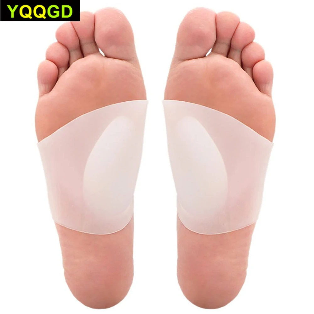 1 пара гелевых дужек с поддержкой мягких рукавов подушка эластичным силиконовым