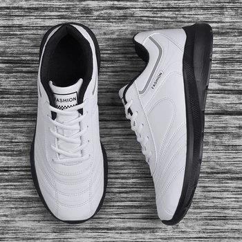

New Arrivals Mens Shoes Casual Designer White Black Breathable Sneakers For Men Spring Autumn Lace-Up Running Trainers Big Size