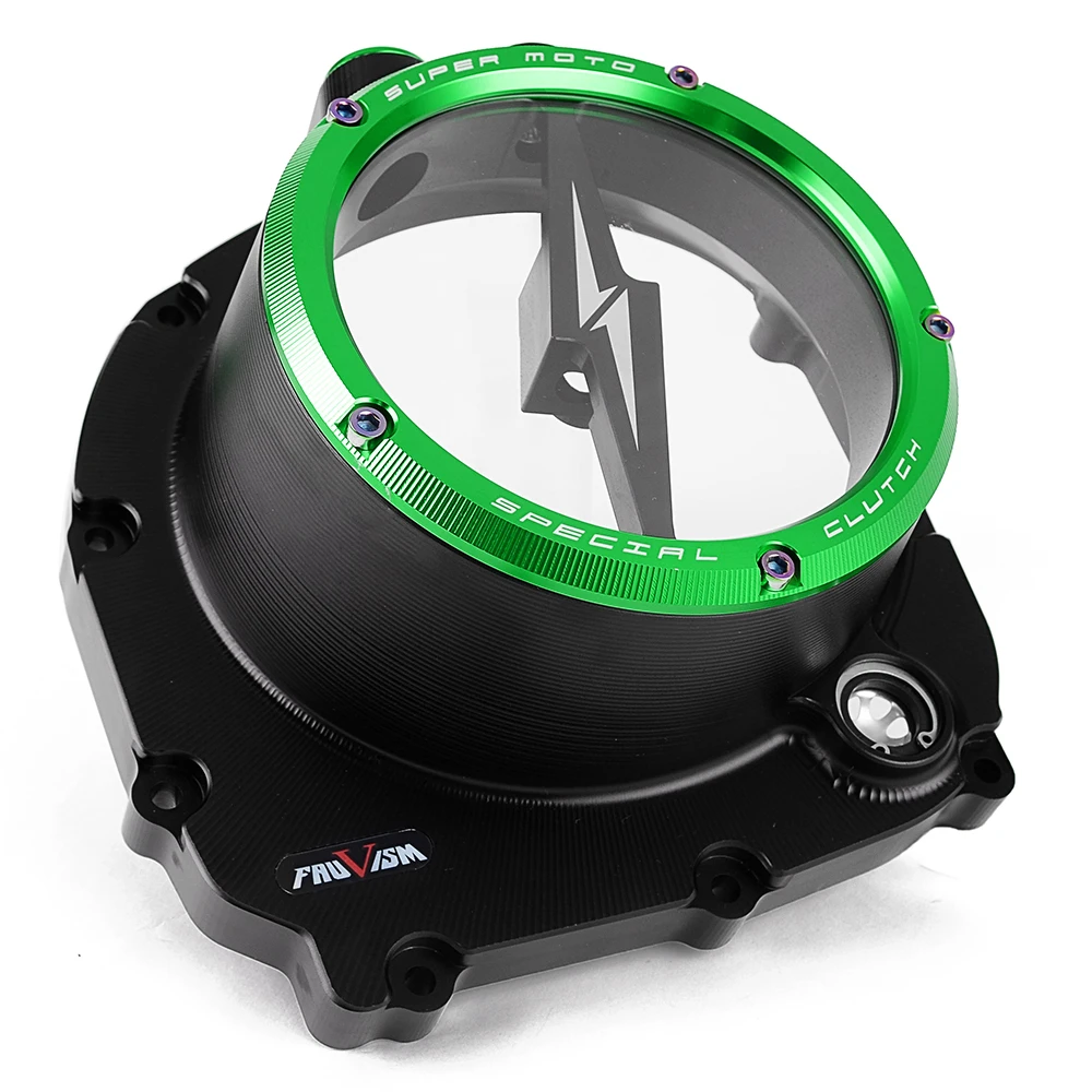 Für Kawasaki Z900 ZR900 2017-2026 CNC Transparente Kupplungsabdeckung und Federhalter R für Kawasaki Z900RS 2018-2026 – Detail 6