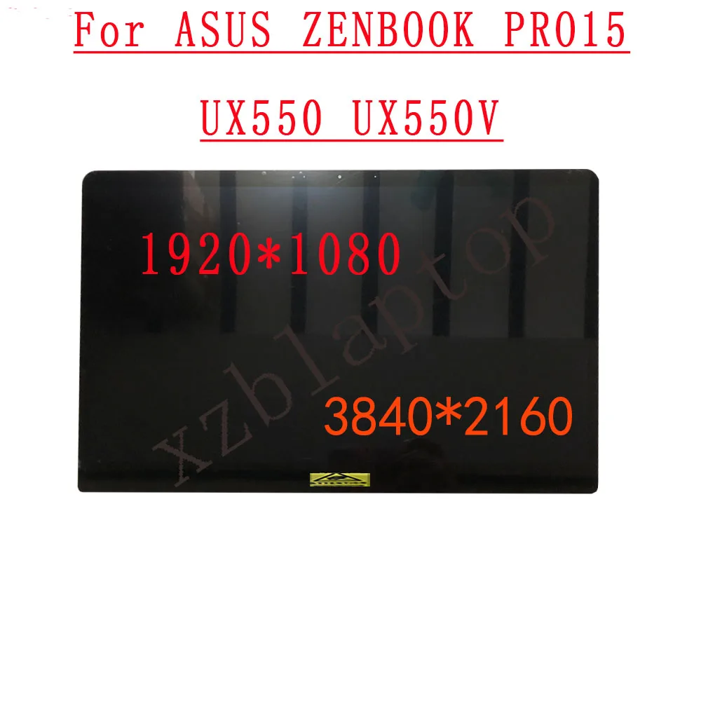 Дигитайзер сенсорного ЖК-экрана в сборе для ASUS ZENBOOK PRO15 UX550 N156HCE-EN1 1920*1080 B156ZAN03.1