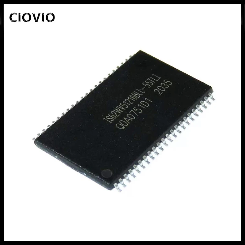 

CIOVIO 5pcs IS62WV51216BLL-55 IS62WV51216BLL-55TLI IS62WV51216BLL IS62WV51216 62WV51216 TSSOP-44