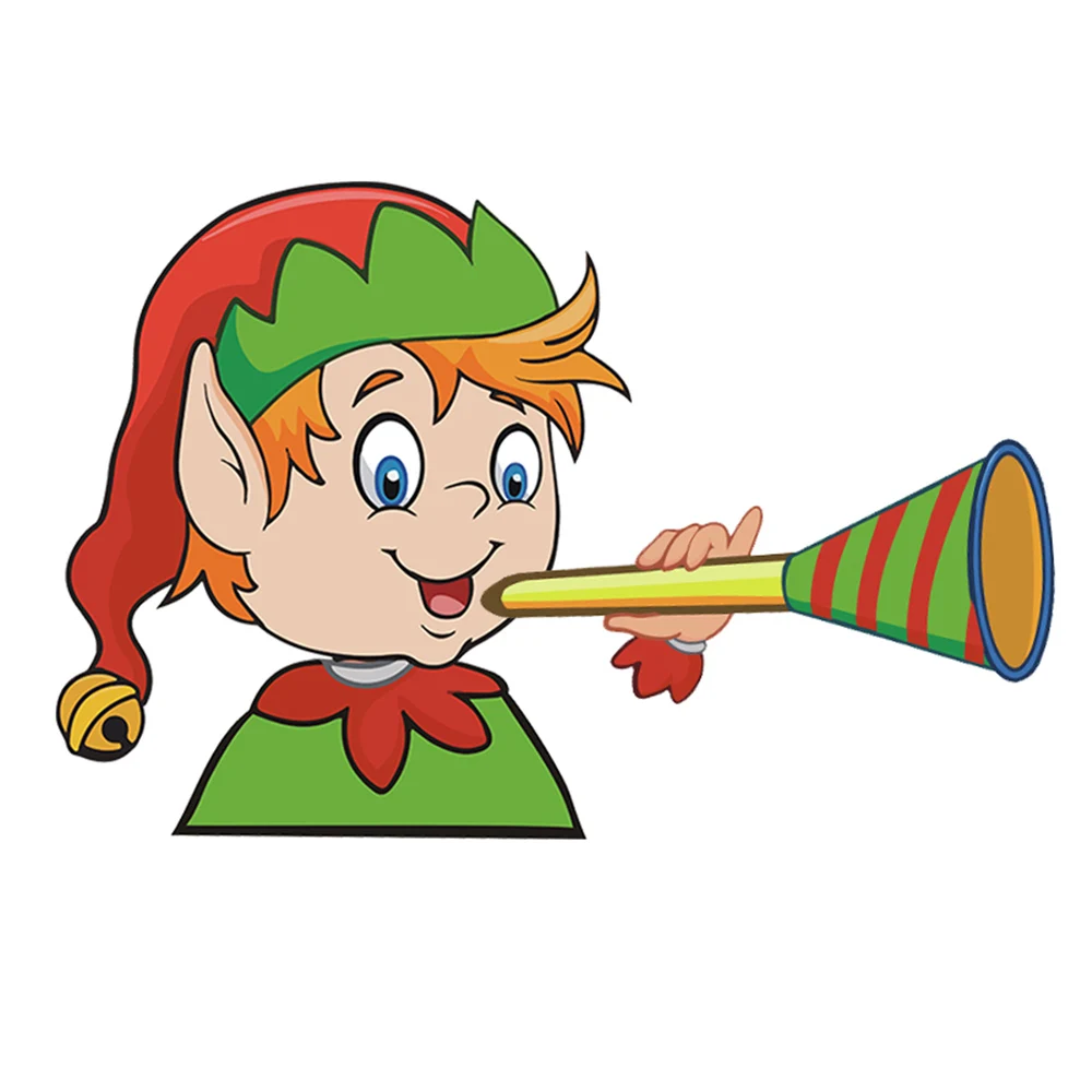 

New Elf Shaking The Bell Waving Wiper Decals Pvc Car Styling Rear Window Wiper Stickers Rear Windshield Stickers Decor 1 Pcs