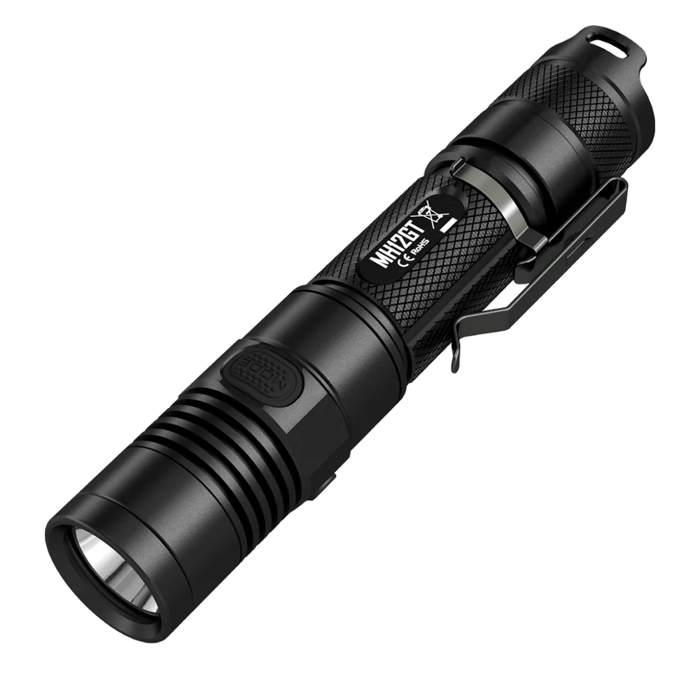 NITECORE MH12GT USB непосредственно заряжаемый фонарик CREE XP-L HI V3 светодиодный Луч расстояние 320 м Открытый спортивный факел поиск света