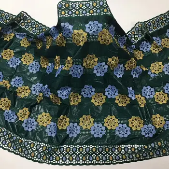 

5yard most fashion embroidery bazin riche brodé lace fabric 2020 high quality african basin riche fabric jacquard guinea brocade