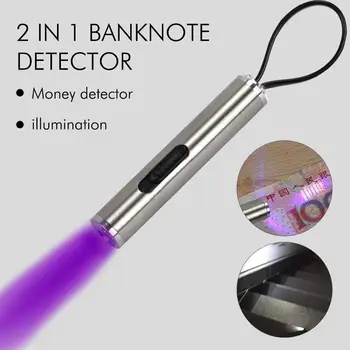 

Mini UV Violet Blacklight LED Torch Flashlight Light Ultra Portable w/Keychain