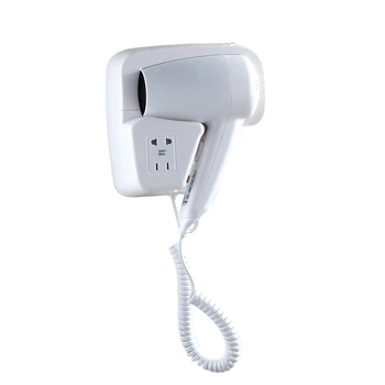 

Wall Mounted Hair Dryer Yanjun Hairdryer Wall Mount Hotel Bathroom 220V Yj-2101 Eu Plug