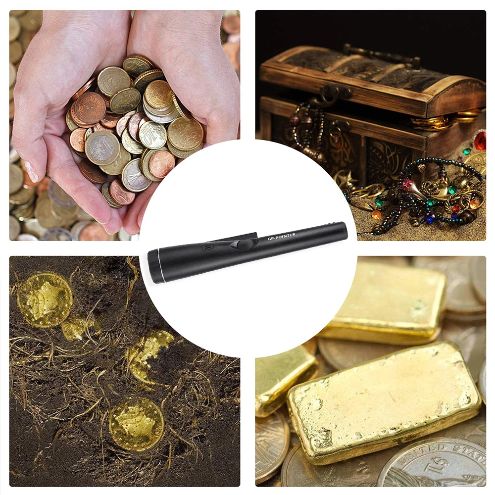Обнаруживающий металлоискатель GP-pointer статический state Digger gold find Pointer металлоискатель