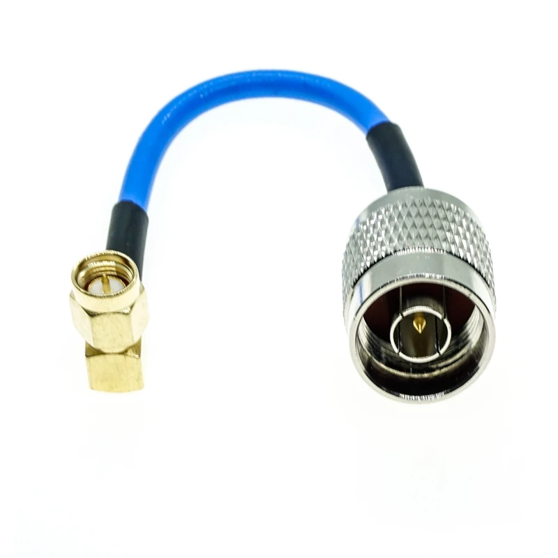 Коаксиальный кабель RG402 RG-402 полугибкий под прямым углом 0 141 дюйма 50 ом синий |