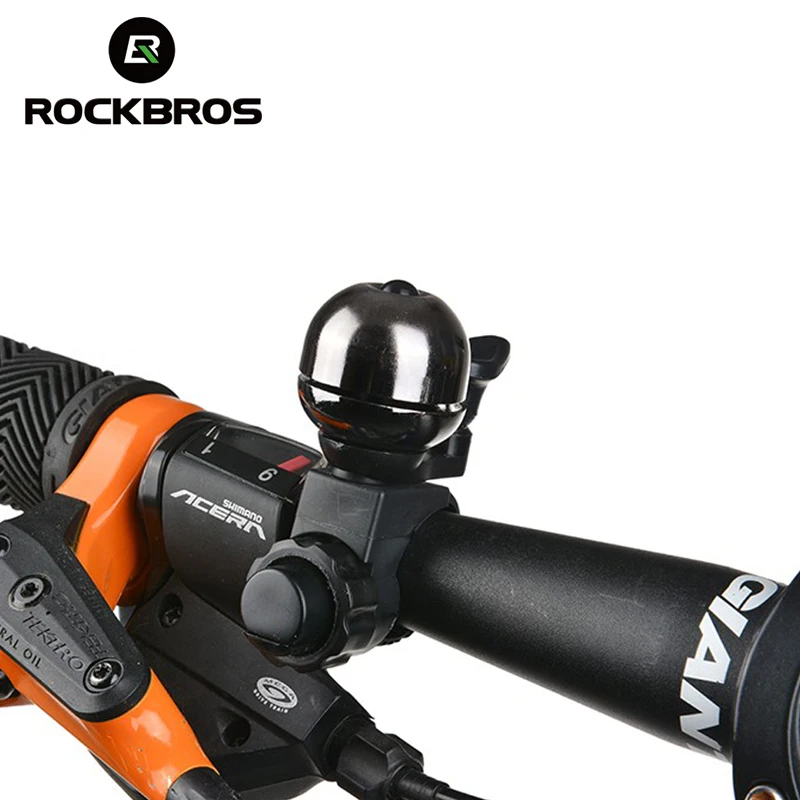 RockBros, Обычный звонок, велосипедный звонок, для езды, ультра-светильник, медный пластик, велосипедный рог, крепкий звук, велосипедный звонок, Аксессуары для велосипеда