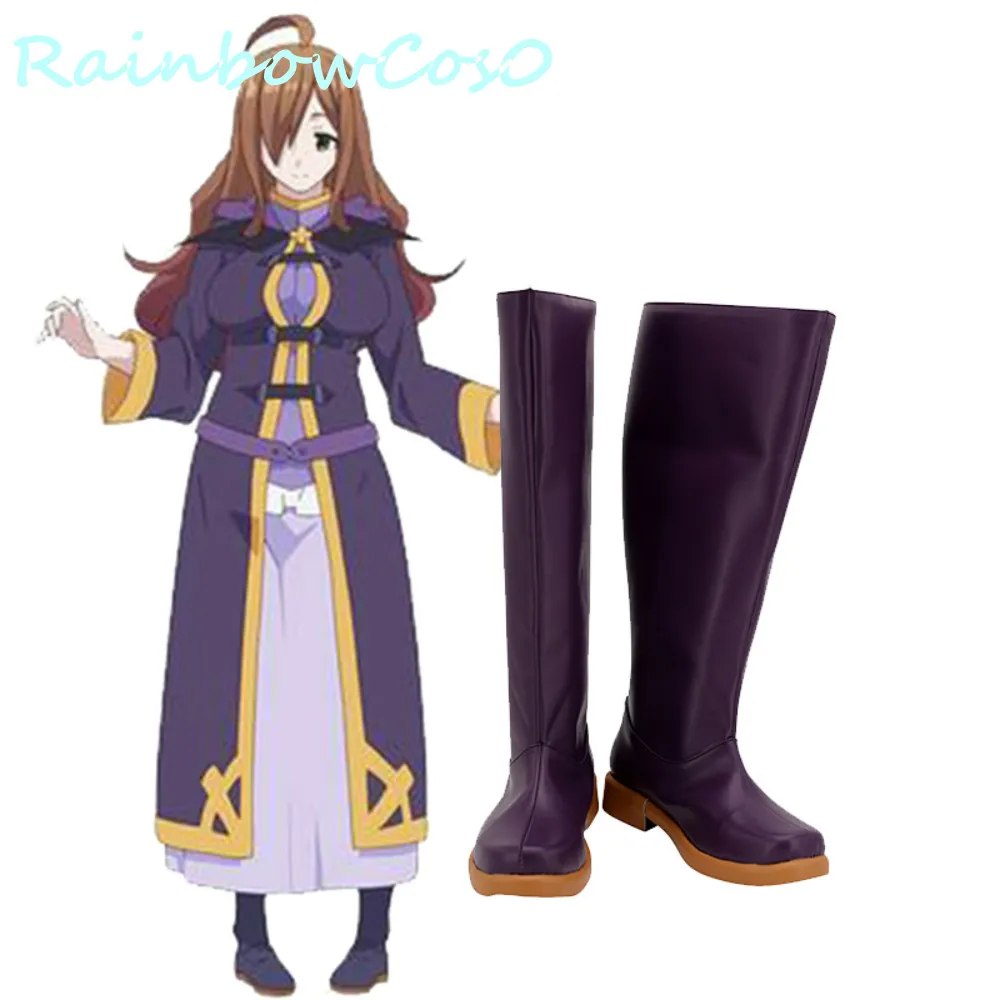 ; обувь для косплея KonoSuba God's blessation на этом прекрасном мире; ботинки реквизит; аниме; Хэллоуин