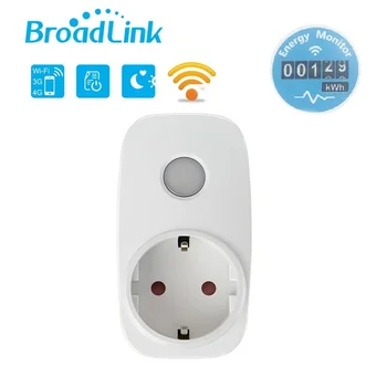 

Broadlink SP3S/SP4L Wifi Power Socket Plug Energy Monitor Timer Plug For Smart Home Automation Work With Alexa Echo Google Home