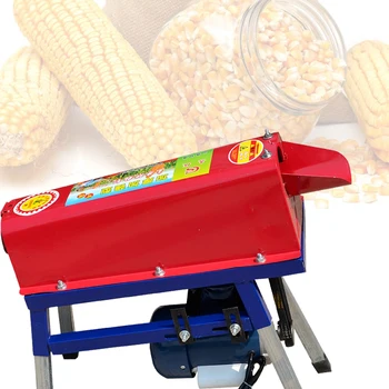 

220V Farm Electric Corn Thresher Machine Sheller Threshing Stripping Tool Corn Stripper