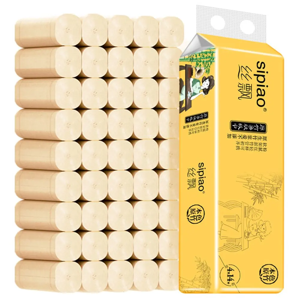 

Toilet paper household coreless roll toilet paper high quality practical roll paper thickened toilet paper