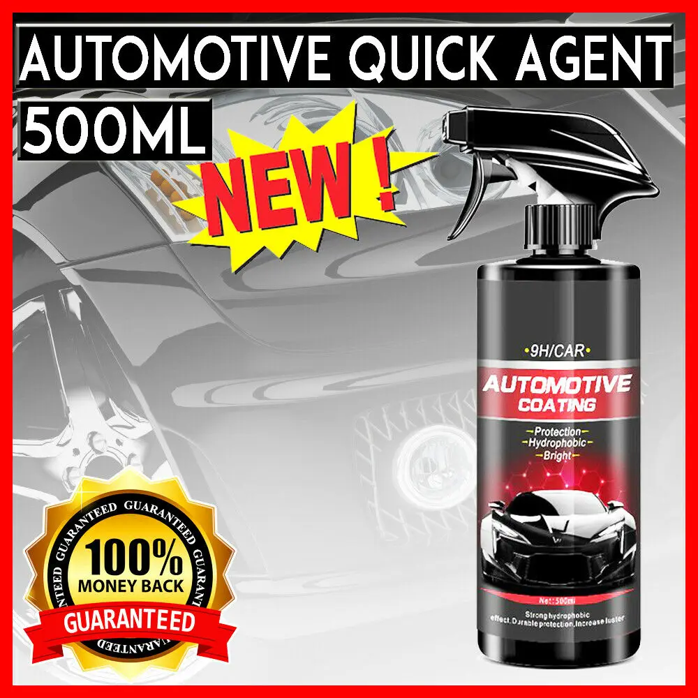 Nano-revêtement liquide en céramique pour automobile, couche hydrophobe, peinture de polissage, Agent de revêtement de voiture, peinture en aérosol propre
