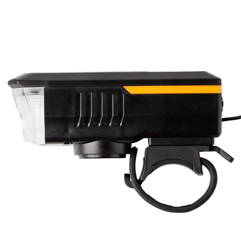 

Multi-function Horn Light Bicycle Lamp Solar Energy Rechargeable Bike Light Front USB Handlebar Cycling Head Bike Accessories