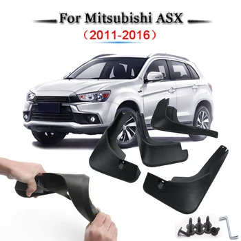 

Car Styling ABS Car Mud Flaps Splash Guard Mudguard Mudflaps Fenders External Cover Car Accessories For Mitsubishi ASX 2011-2016