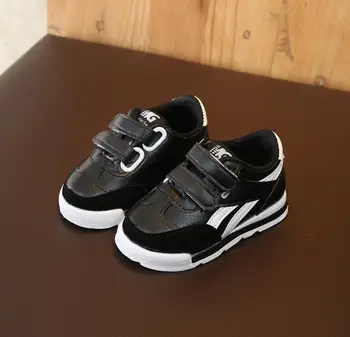 

Hot Sale Baby Boys Shoes 2019 Brand Sport Breather Fashion Girls Sneakers Kids PU Running Shoes For Girls EU 22-31 Kids Boots