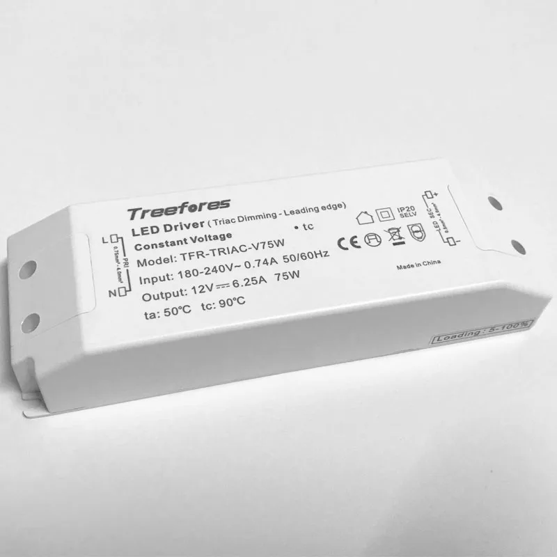 Triac Светодиодный источник питания с регулируемой яркостью 35 Вт 38 Вт 500mA 700mA 900mA 1050mA 1400mA CE SAA ETL