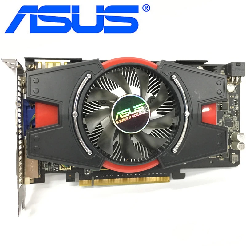 ASUS tarjeta gráfica GTX 550 Ti, 1GB, 192Bit, GDDR5, tarjetas de vídeo para nVIDIA Geforce GTX 550Ti, tarjetas VGA usadas equivalentes, GTX650|Tarjetas gráficas| AliExpress
