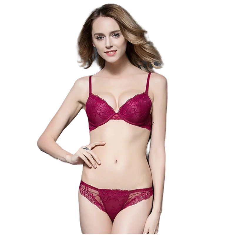Комплект нижнего белья из бюстгальтера пуш ап и трусиков|bra set|matching bra setsset up |