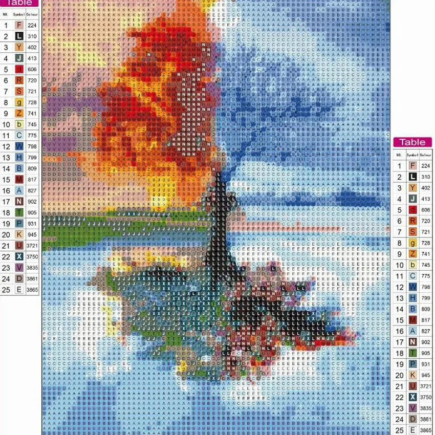 New 5D DIY Diamond Painting Cross Stitch Kits Animal Kingdom of Rhinestones Mosaic Art Drill Diamond Embroidery Home Decoration