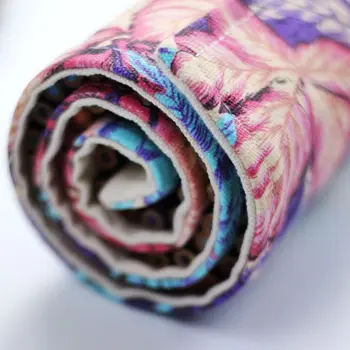 

Students Pen Curtain Men And Women Storage Bag Cotton Canvas Large Capacity Handmade Pen Curtain Pencil Case 36/48/72 DC419