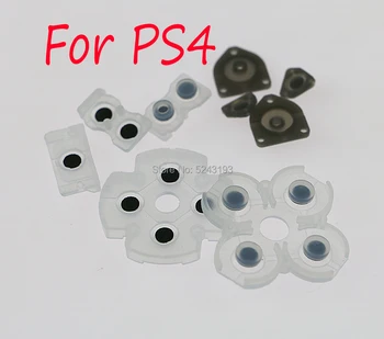 

45pcs=5sets Rubber Silicone Conductive Adhesive Button Pad Keypads For Sony PlayStation Dualshock 4 PS4 Controller Gamepad