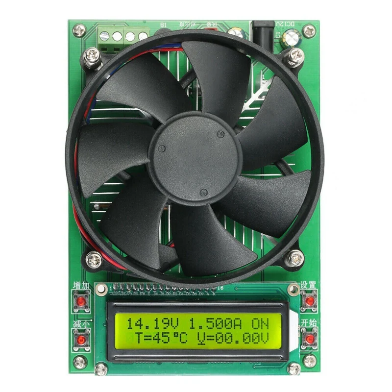 

150W Lcd Electronic Load Module 60V 10A Battery Discharge Capacity Tester Meter