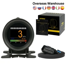 AUTOOL X60 Head Up Display Auto Auf-board Computer Hud Obd2 Ii Auto Motor Code Reader Digital Tacho Meter diagnose Tool