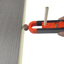 

Profile Scribing Ruler Contour Gauge With lock For Skirting Scribe Measuring Shape Gauge Joinery Woodworking Tool