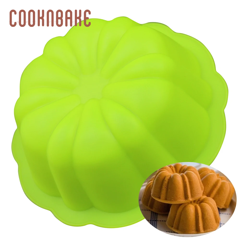 COOKNBAKE форма для маленького торта с тыквой силиконовая хлеба выпечки круглые