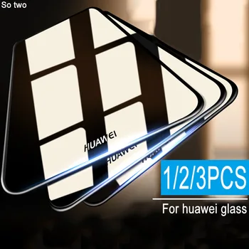 Перейти на Алиэкспресс и купить 3 шт защитное закаленное стекло для huawei P20 P30 P10 Lite Pro Защитная пленка для экрана для huawei mate 10 20 lite pro стекло