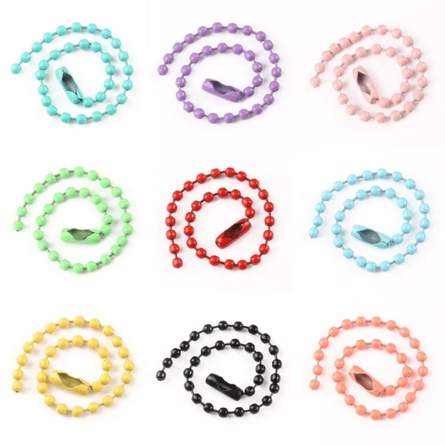 20 Catenelle In Acciaio Inox 12cm Per Portachiavi Fai-Da-Te - Argento - Foto 5