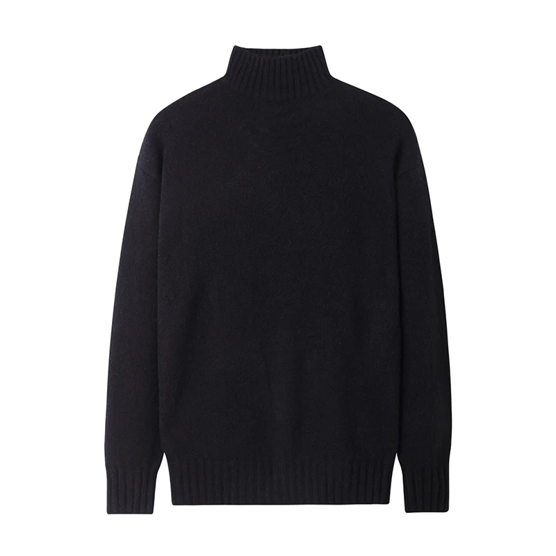 GustOmerD 2019 New Winter Men Sweater Casual Thick Warm Pullovers Men Solid Slim Fit Turtleneck Sweater Men Fashion Soft Clothes